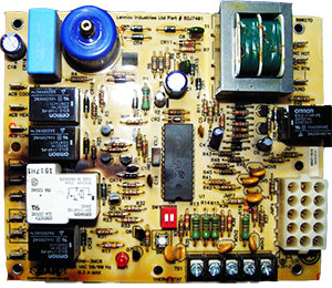 heater repair furnace repair central gas furnace repair. Lennox circuit board that is burnt out.