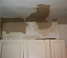 heater repair furnace repair central gas furnace repair. Water damage from a plugged condensation drain on your air conditioner can casue severe damage