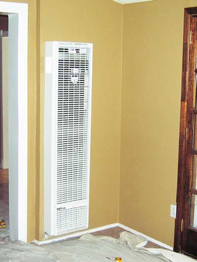 Bad wall furnace installation repair